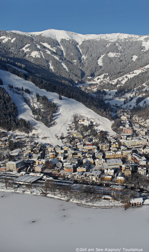 skiing in kaprun