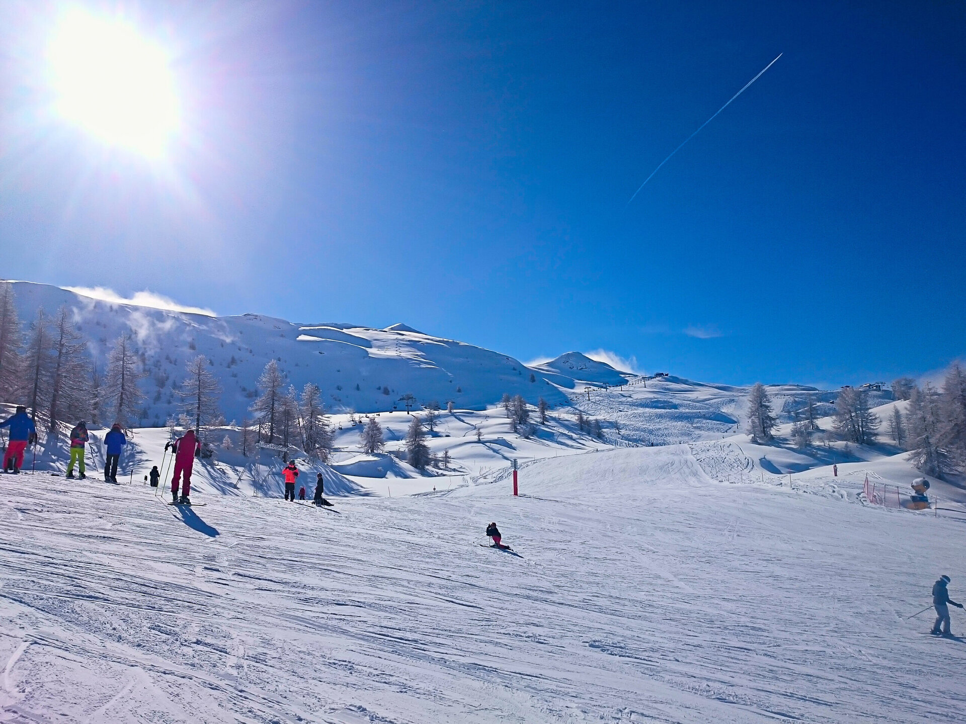 ski lessons in sauze d'oux