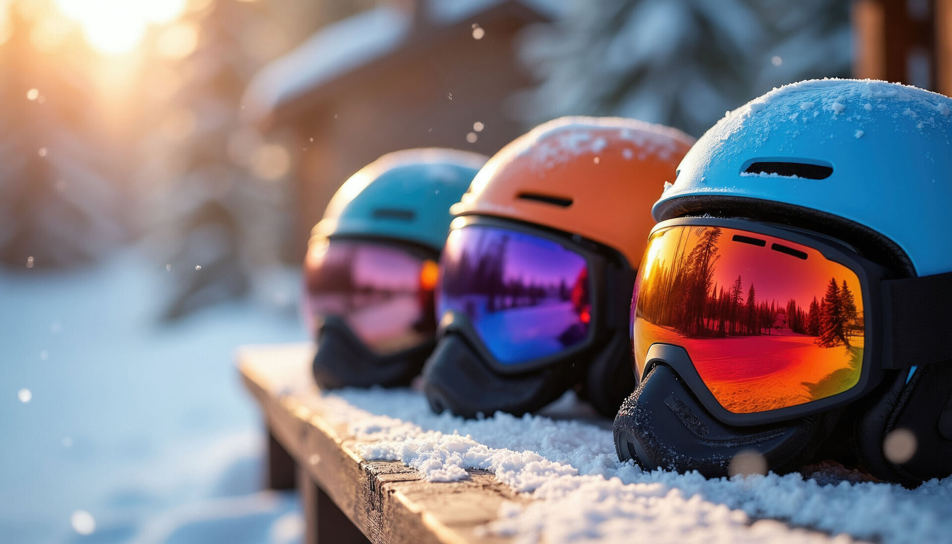 helmets to hire for skiing and snowboarding