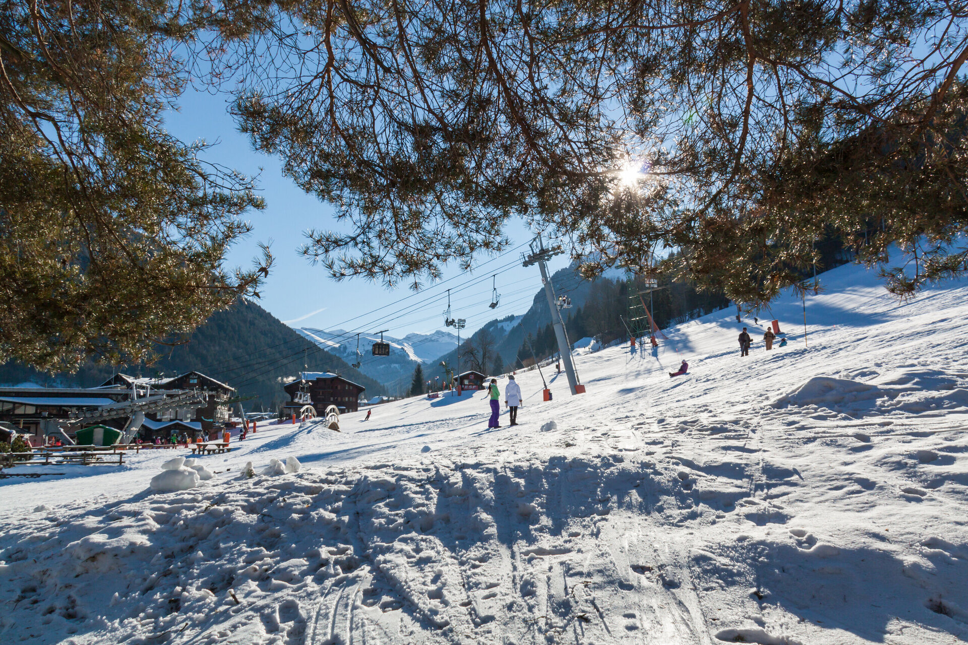 ski-in ski-out chalets in morzine
