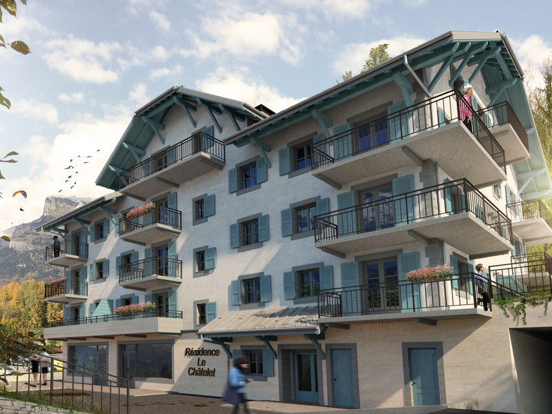 Les Terrasses du Chatelet apt 1-02 Les Terrasses du Chatelet apt 1-02 Accommodation in St Gervais