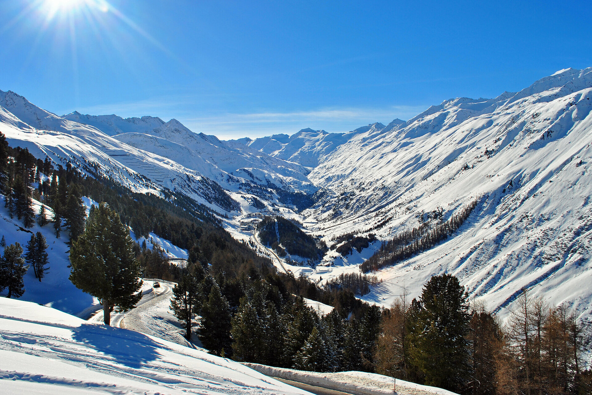 solden in the oztal valley