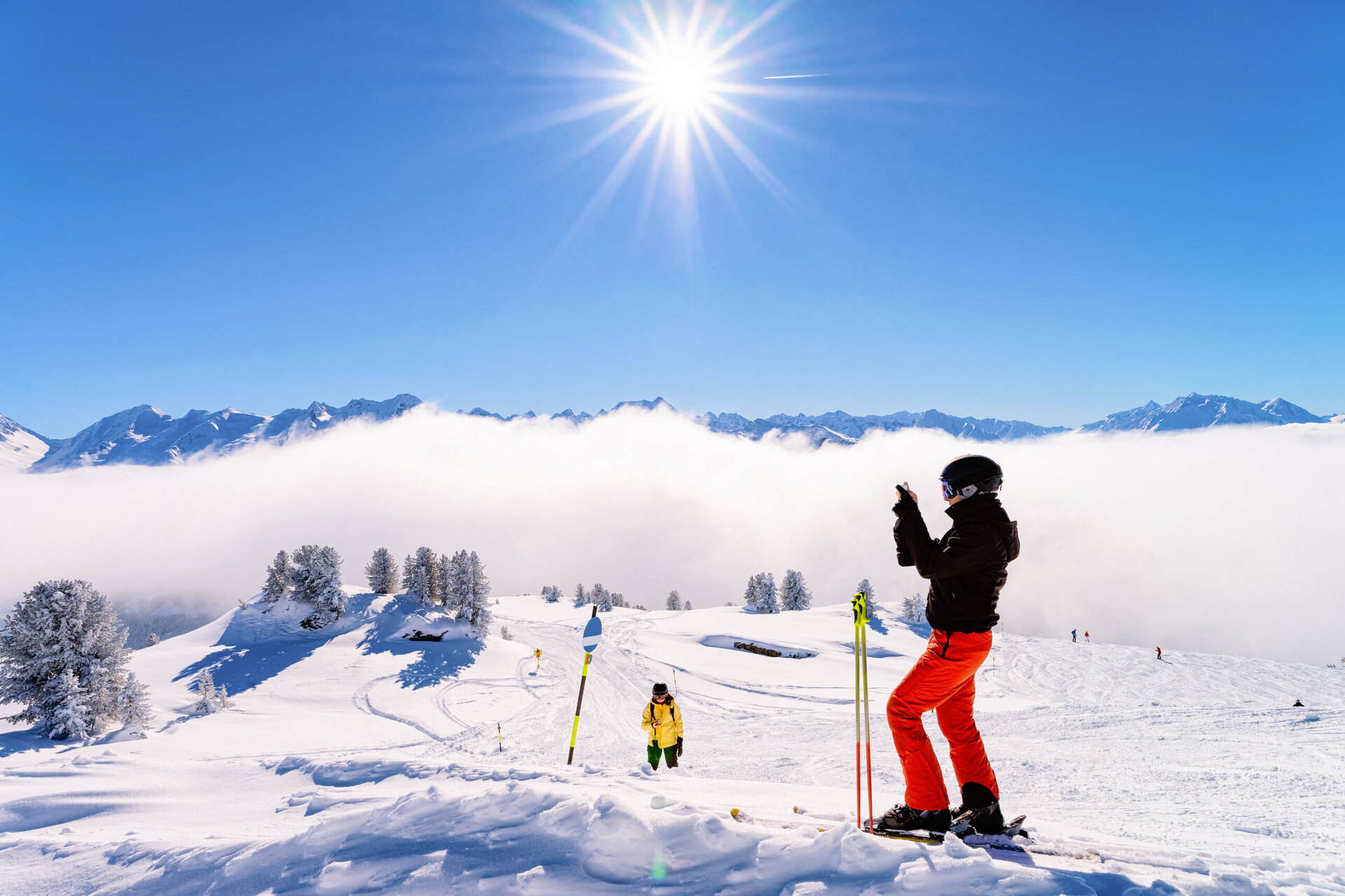 skiing in mayrhofen