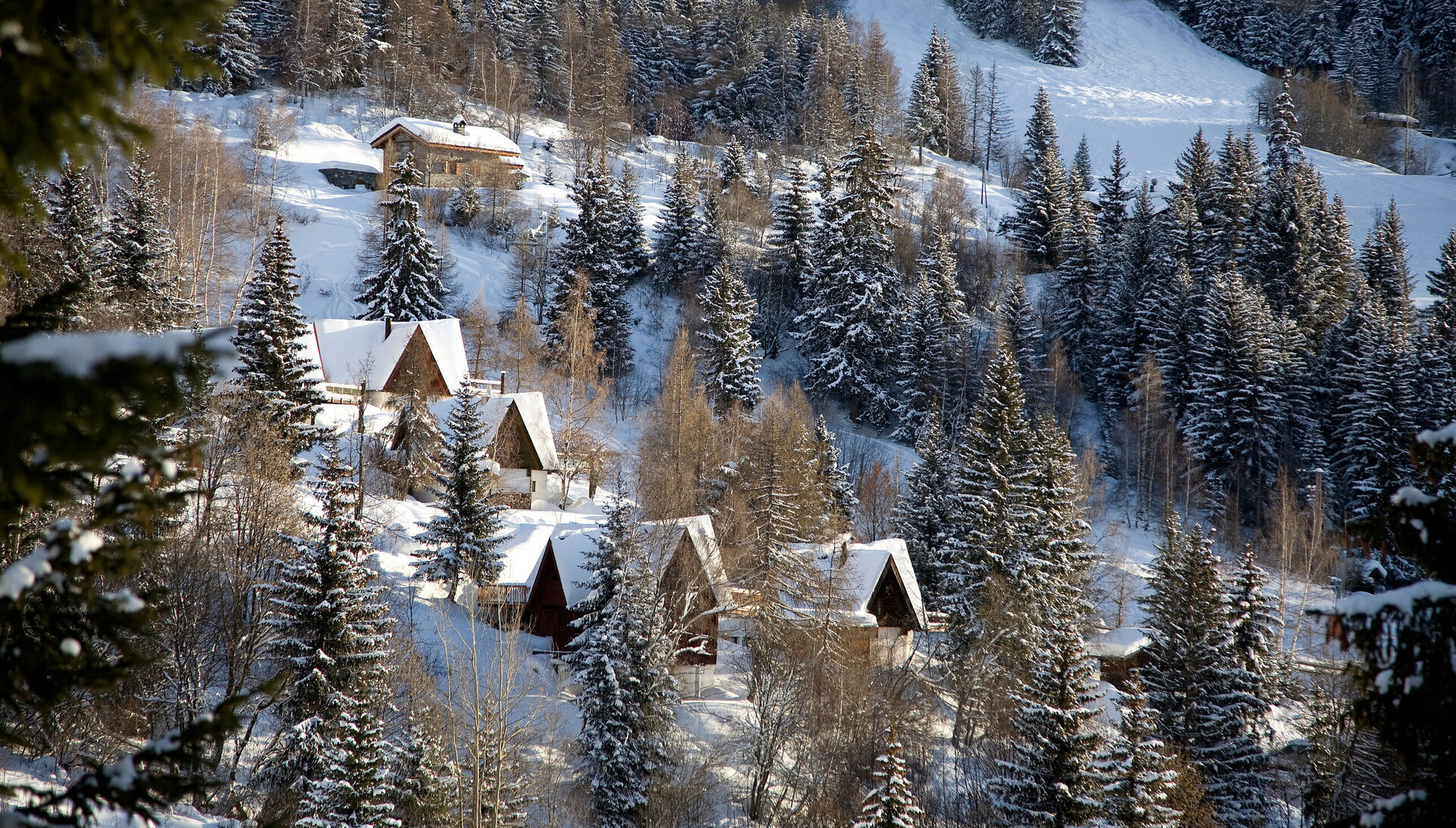 ski-in ski-out chalets in les arcs