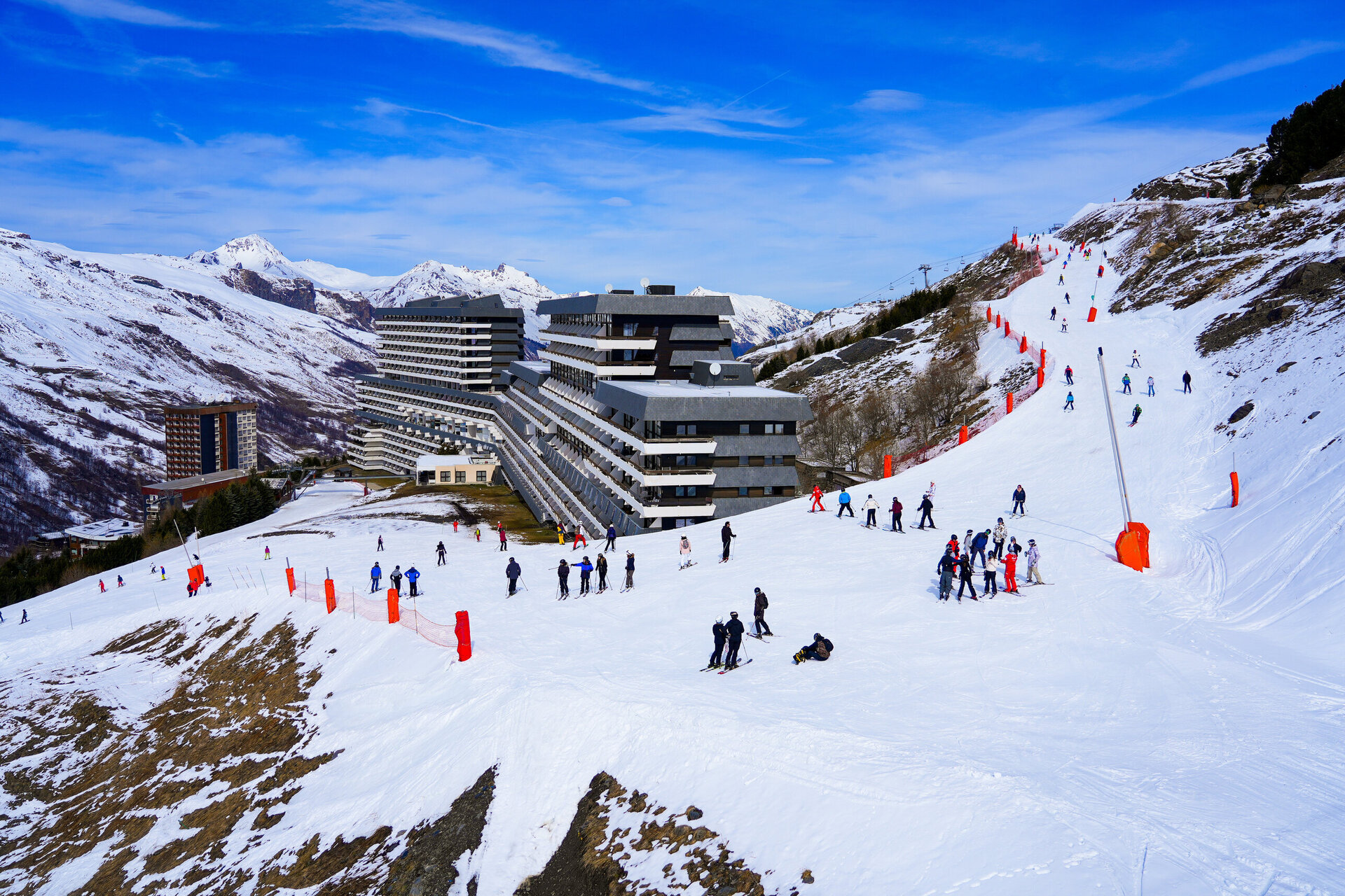 Ski-in ski-out apartments in les menuires 3 valleys