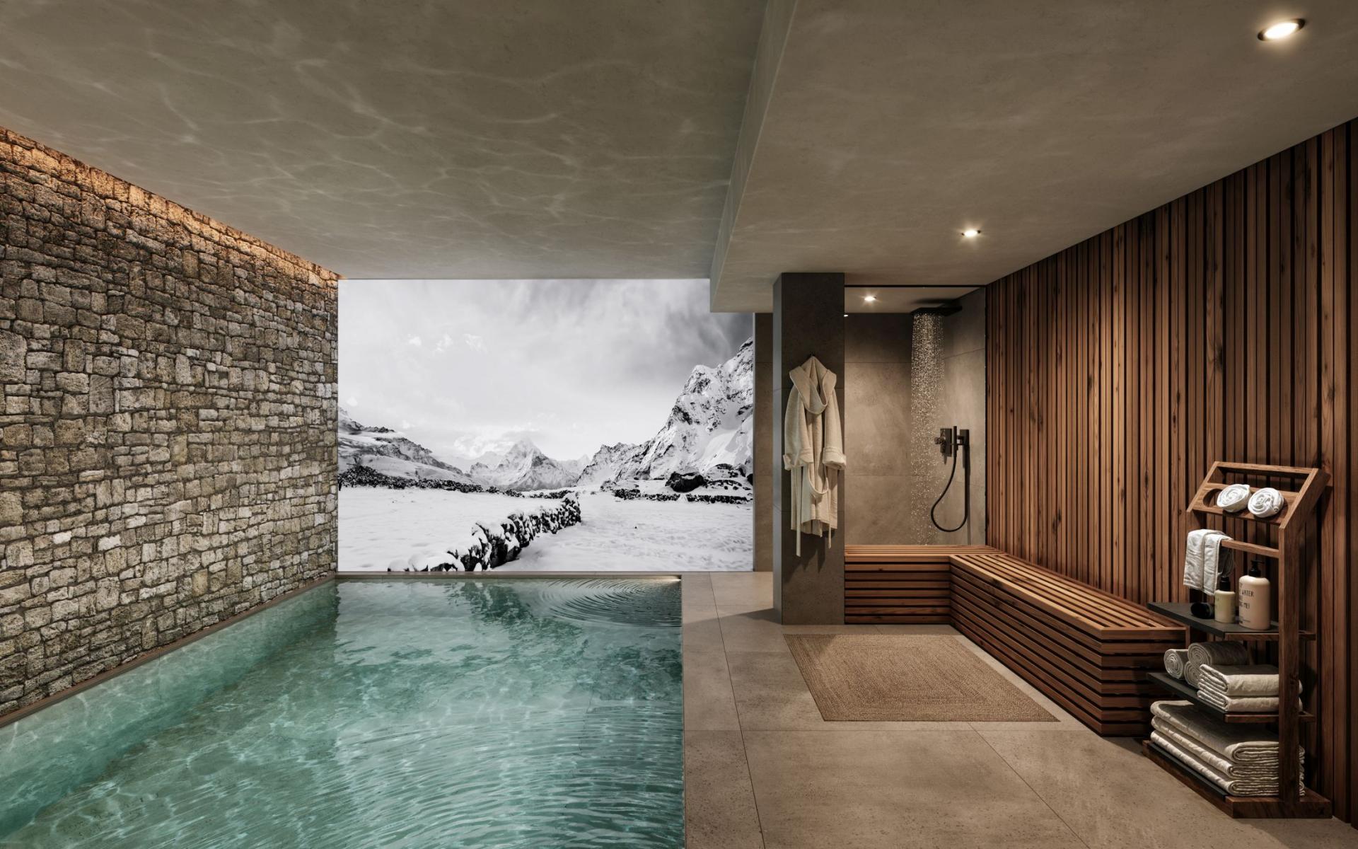 chalet breithorn swimming pool